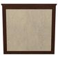 Archbold Furniture Heritage 6 Drawer Dresser and Mirror in Brown Mahogany, , large