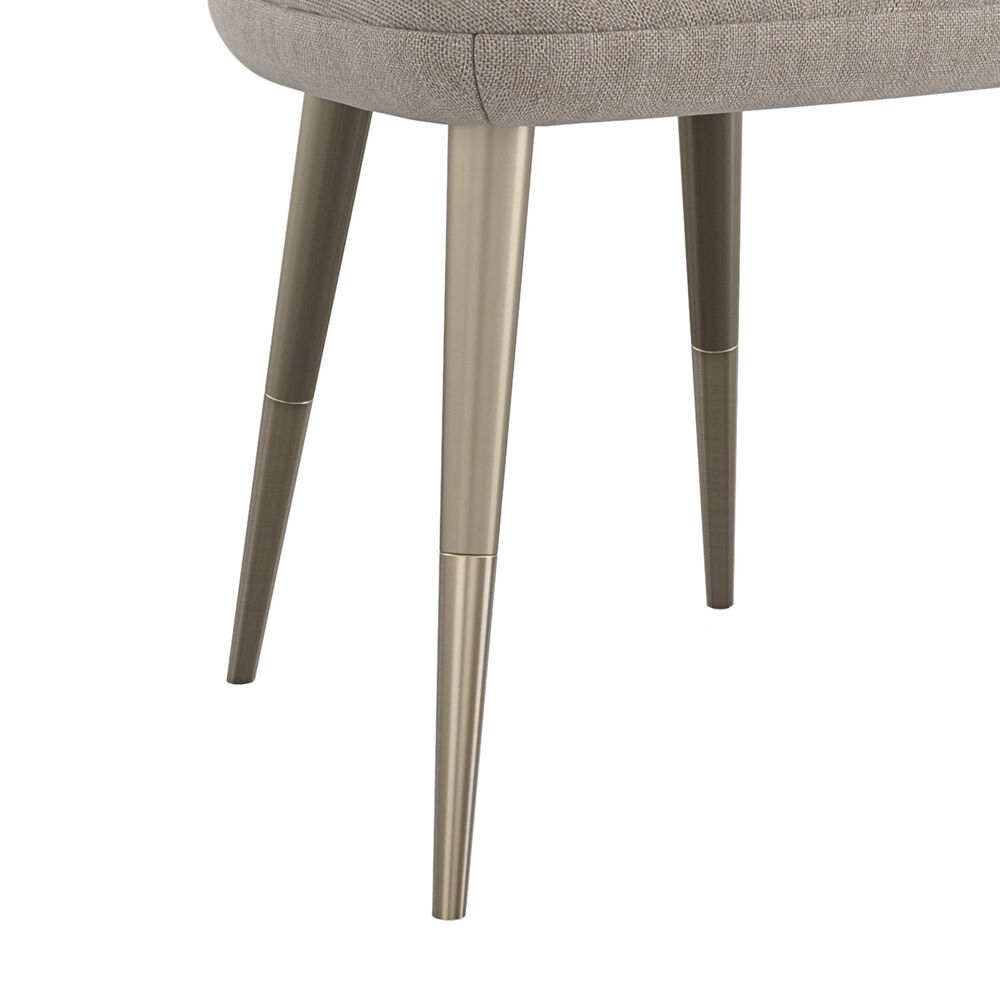 Schnadig Apollo Side Chair in Brushed Whisper Gold, , large