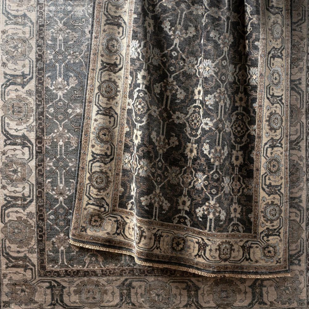 Surya Theodora 12&#39; x 15&#39; Gray, Slate and Dark Brown Area Rug, , large