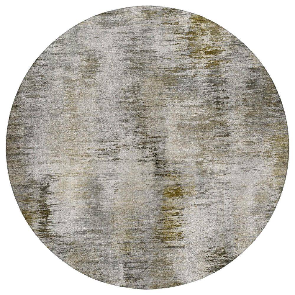 Dalyn Rug Company Kochi KC1 Mocha 8" Round Area Rug, , large