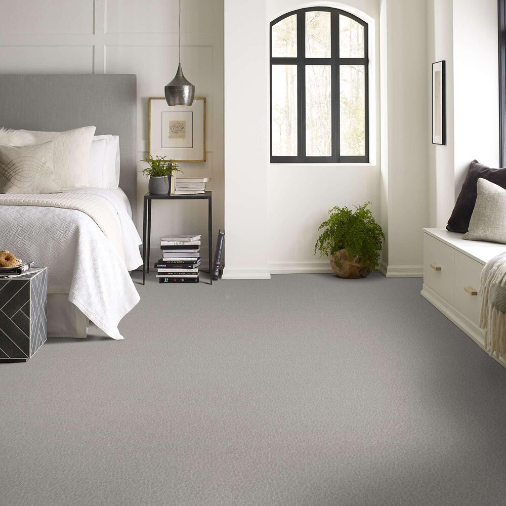 Shaw Lattice Carpet in Silver, , large