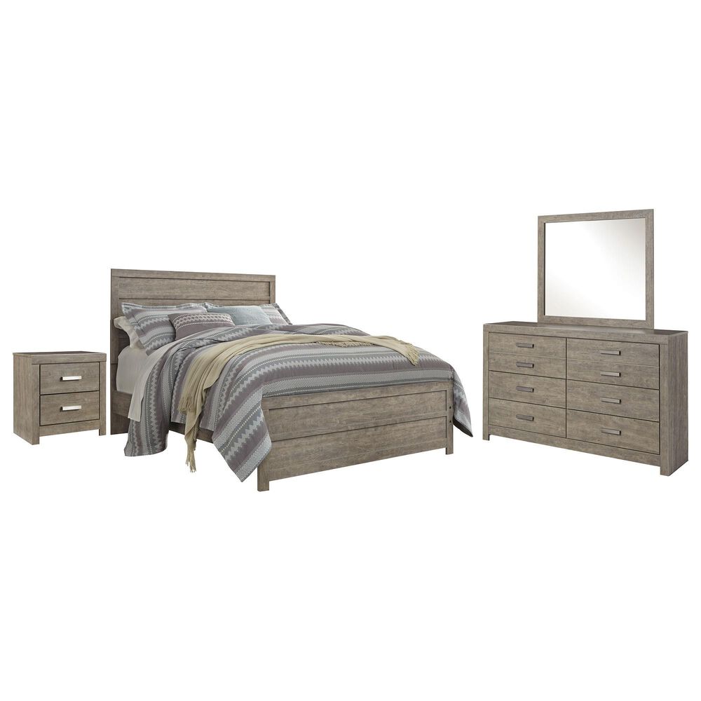 Ashley Culverbach 4 Piece Queen Bedroom Set in Driftwood Gray, , large