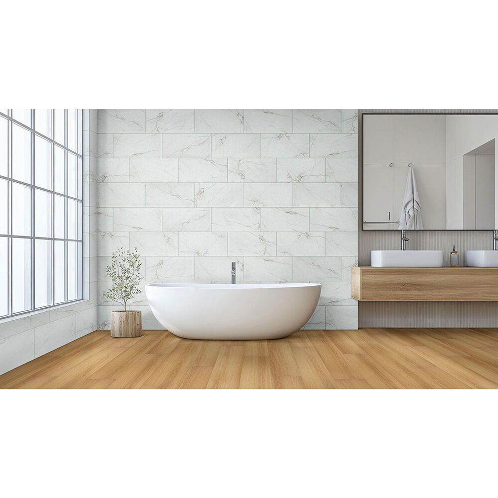MS International Dymo Calacatta White 12&quot; x 24&quot; Ceramic Tile, , large