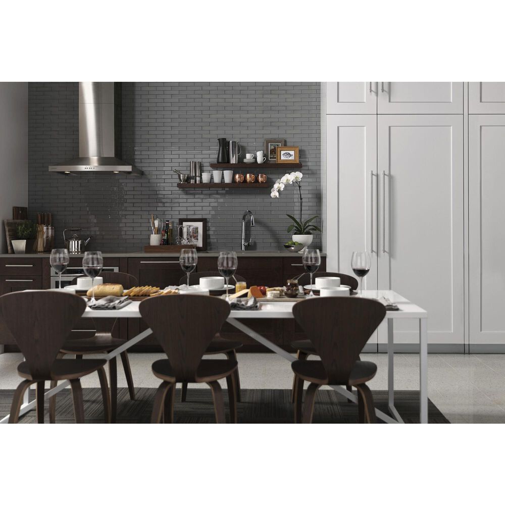G.E. Major Appliances 30&quot; Wall-Mounted Vent Hood in Stainless Steel, , large
