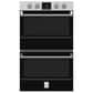 Hestan 30" Double Electric Wall Oven with Convection and TwinVection in Stealth, , large