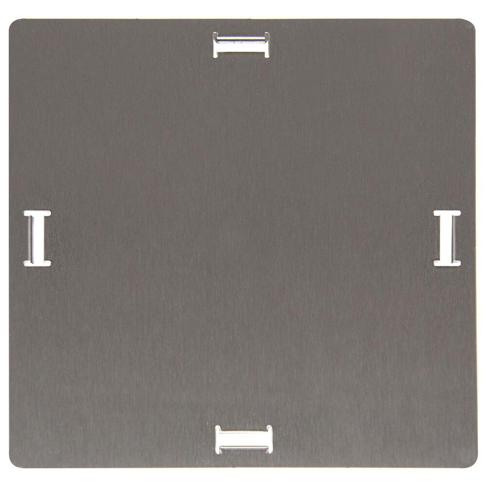 Blaze LP Hole Cover in Stainless Steel, , large