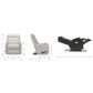 La-Z-Boy Finley Manual Rocker Recliner with Tall Base in Duffey Hazel, , large