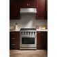 Thor Kitchen 30" Freestanding Professional Liquid Propane Range with Storage Drawer in Stainless Steel, , large