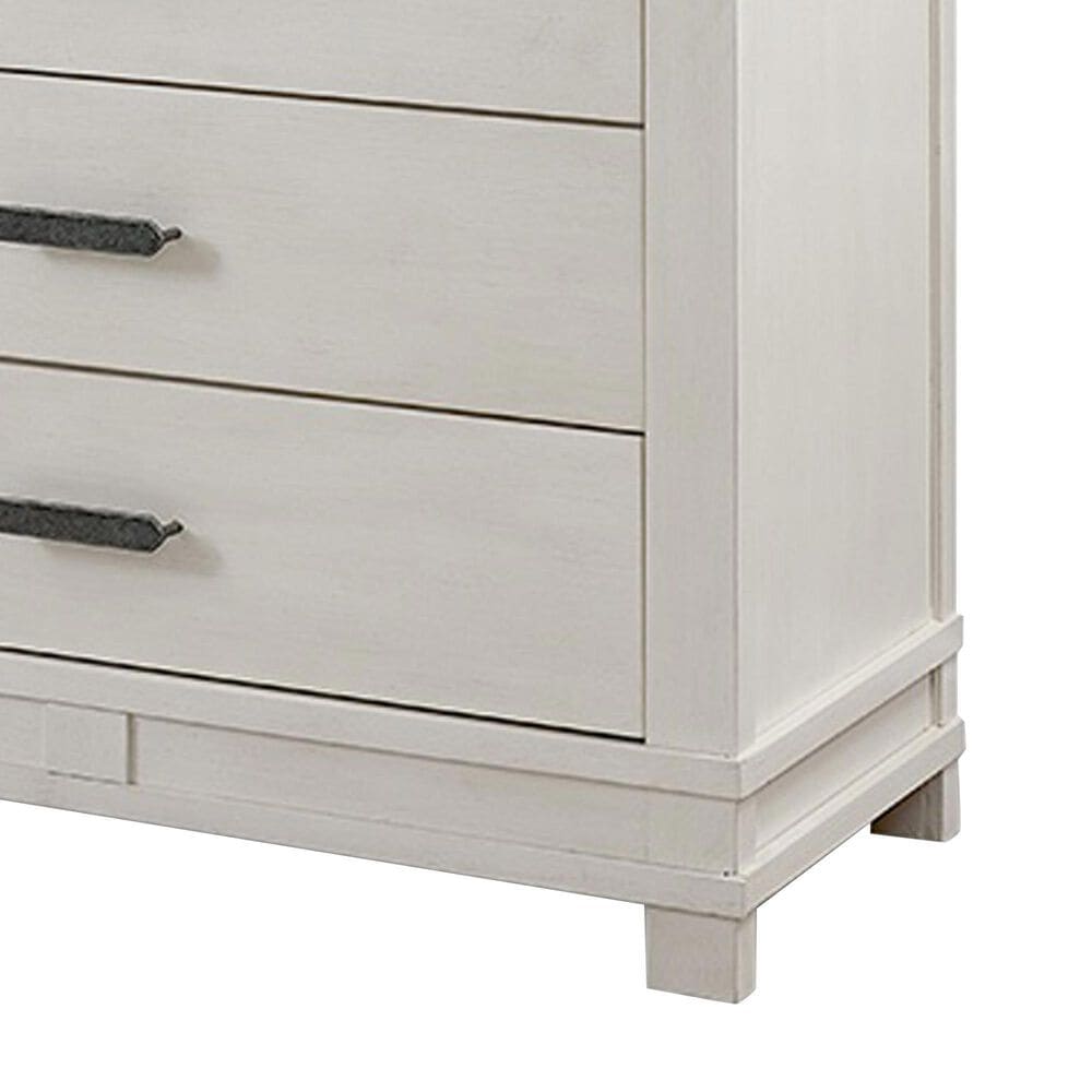 Sorelle Furniture Brookfield Elite 5-Drawer Chest in Brushed Ivory, , large