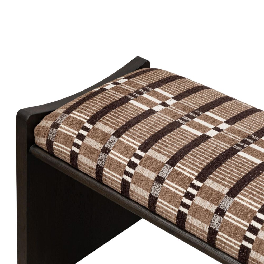 Four Hands Eros Accent Bench in Sandhill Cocoa, , large