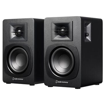 Audio-Technica Powered Bookshelf Speakers in Black, , large