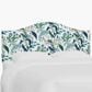 Skyline Furniture Mayfair California King Headboard in Peacock Blue and White, , large