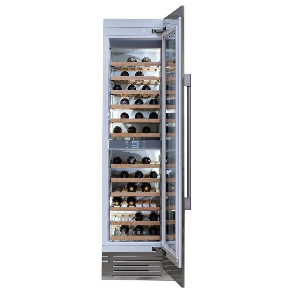 Fulgor Milano 24&quot; Dual Zone Wine Cellar Column with Right Hinge in Stainless Steel, , large