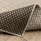 ROW by Oriental Weavers Zarina Striped Beige and Brown 3"3" x 5" Indoor/Outdoor Area Rug, , large