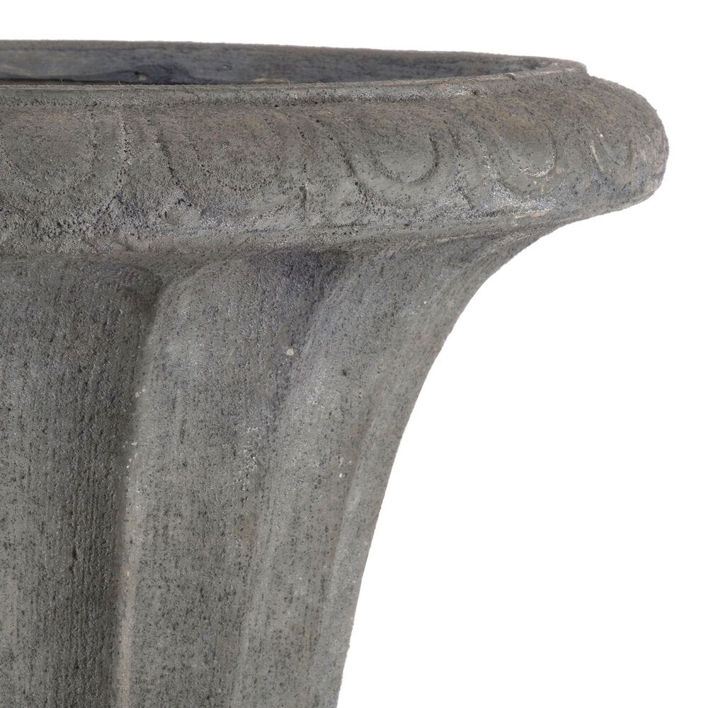 Alfresco Home Locanda Large Patio Urn in Stormcloud, , large
