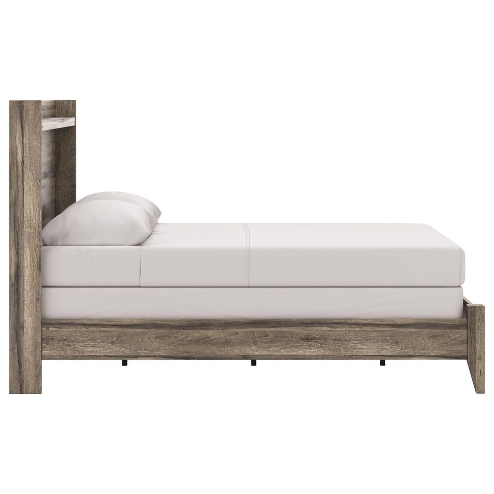Ashley Elbrim 3-Piece Queen Panel Bedroom Set in Weathered Brown, , large