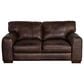 Bordeaux & Co Maxi 4-Piece Stationary Leather Living Room Set in Madison Espresso, , large