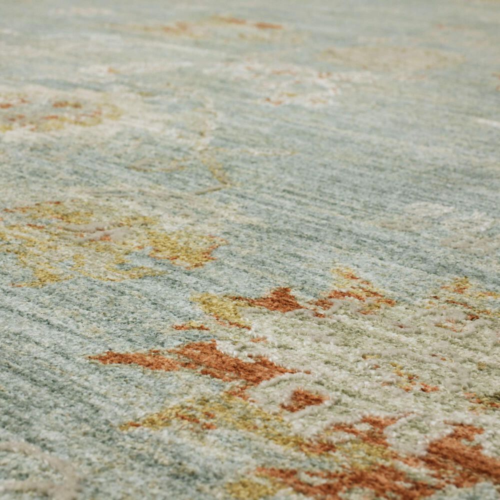 Karastan Adalia 7&#39;8&quot; x 10&#39;3&quot; Blue Area Rug, , large
