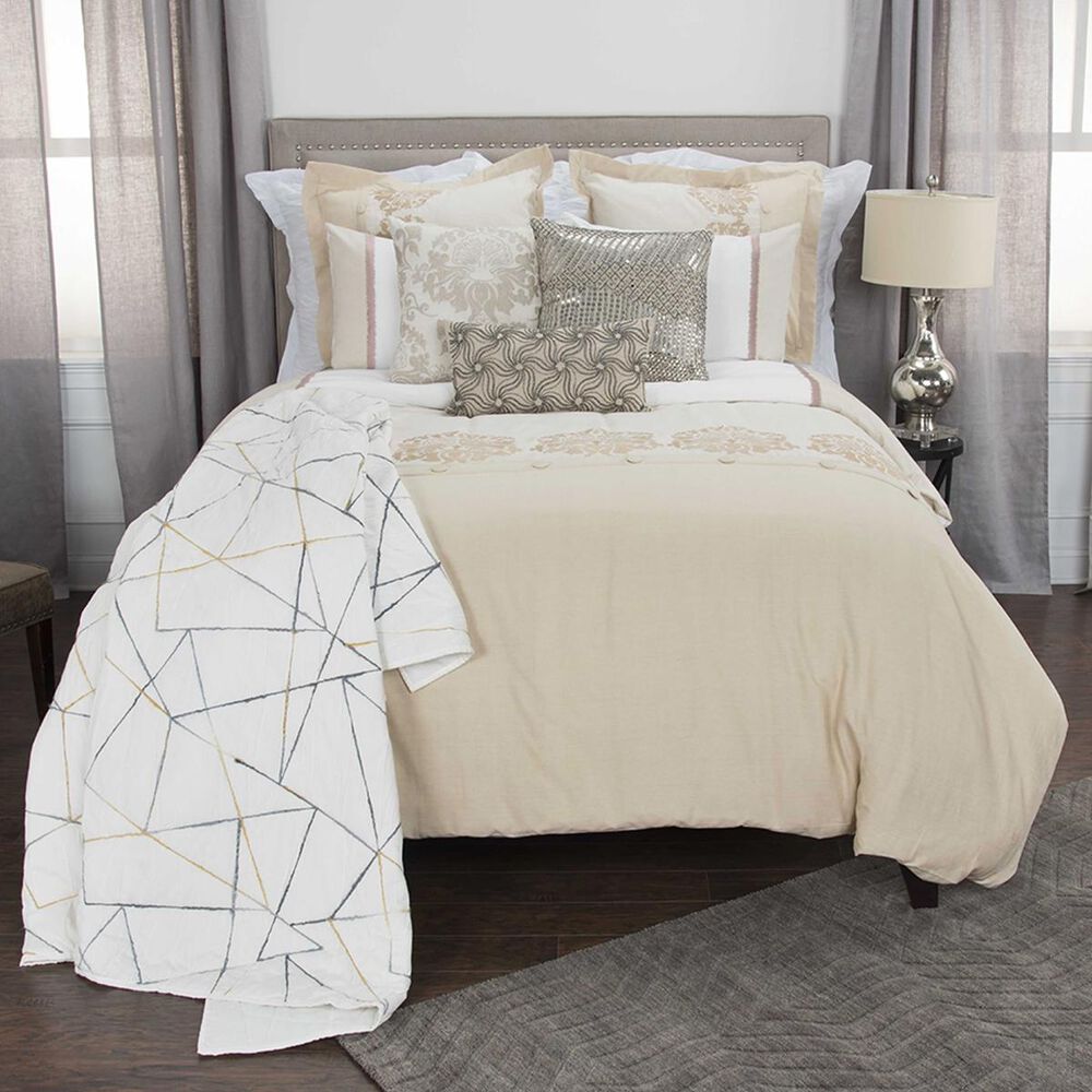 Rizzy Home Alysa 98" x 98" Duvet, , large