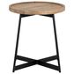 Linon Home Decor Evanston Side Table in Natural and Black, , large
