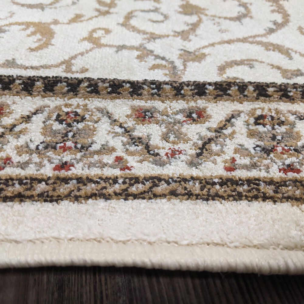 Radici USA Como 1599 Ivory 5'5" x 7'7" Area Rug, , large