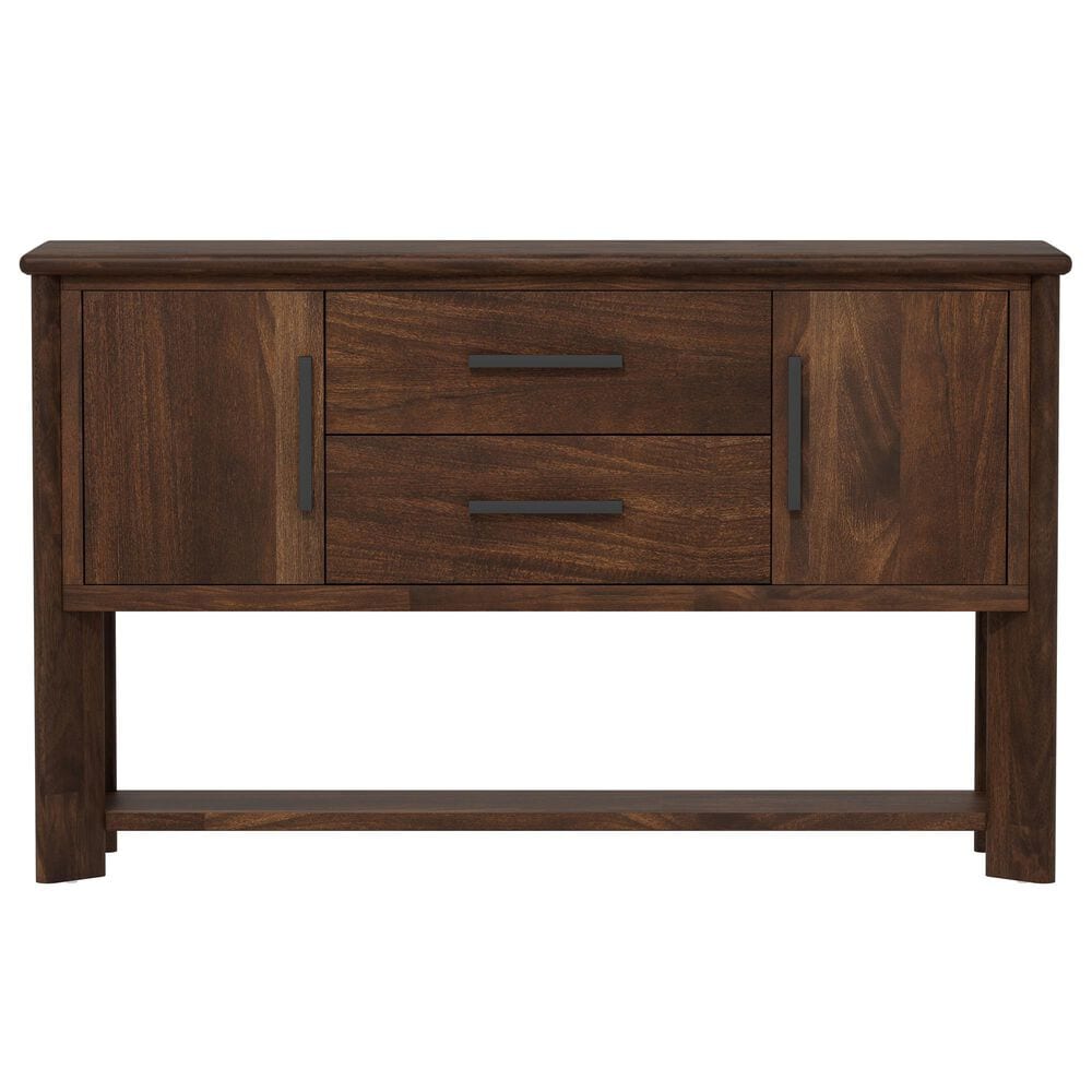 Golden Wave Furniture Ronan Server in Rich Brown, , large