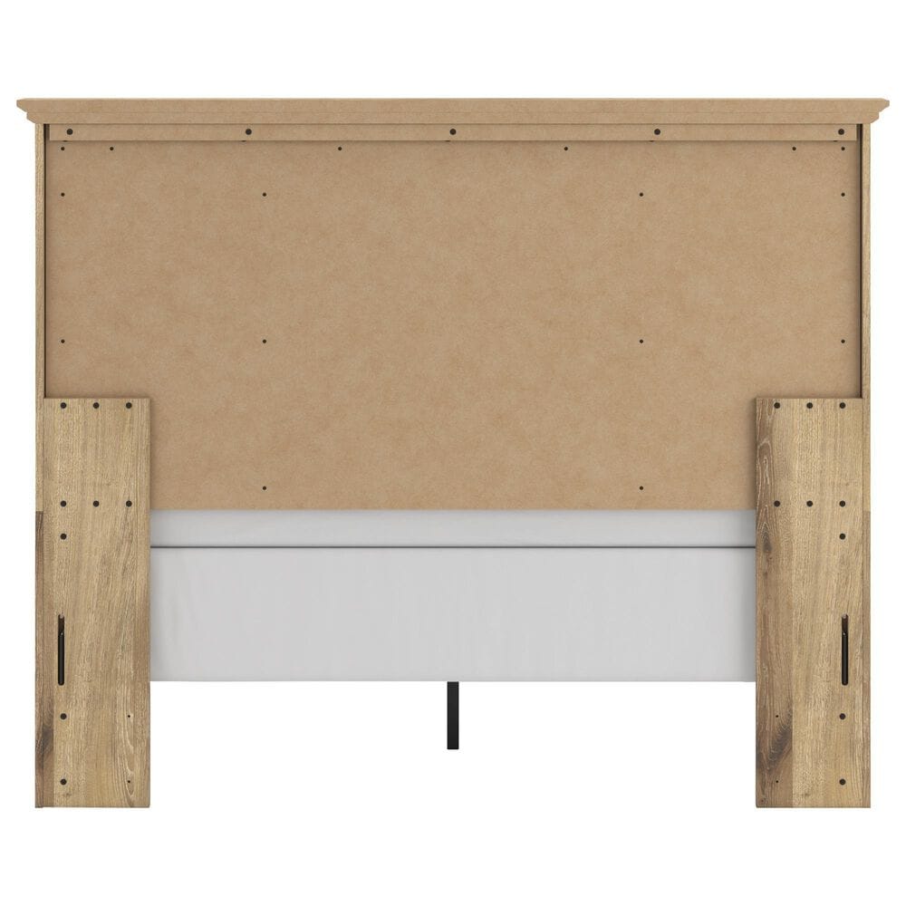 Ashley Makidern Queen Panel Bed in Tan, , large