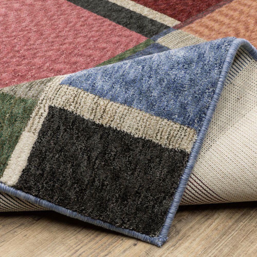 Oriental Weavers Tisdell TIS05 Multicolor 2'3" x 7'6" Runner, , large