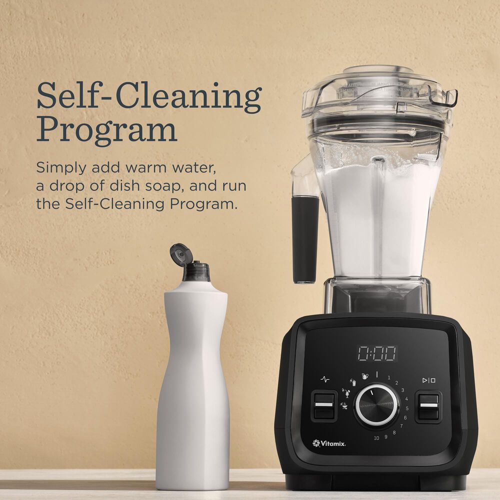 Vitamix VX3 Full-Size Countertop Blender with BlendPilot Programs in Black, , large