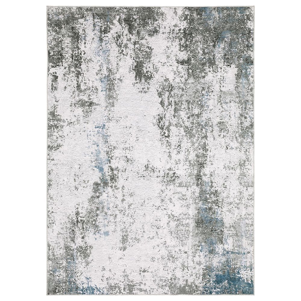 Oriental Weavers Malibu 2" x 3" Ivory and Grey Area Rug, , large