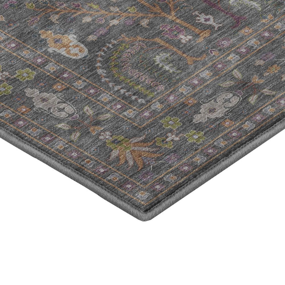 Dalyn Rug Company Hatay HY5 1&#39;8&quot; x 2&#39;6&quot; Gray Area Rug, , large