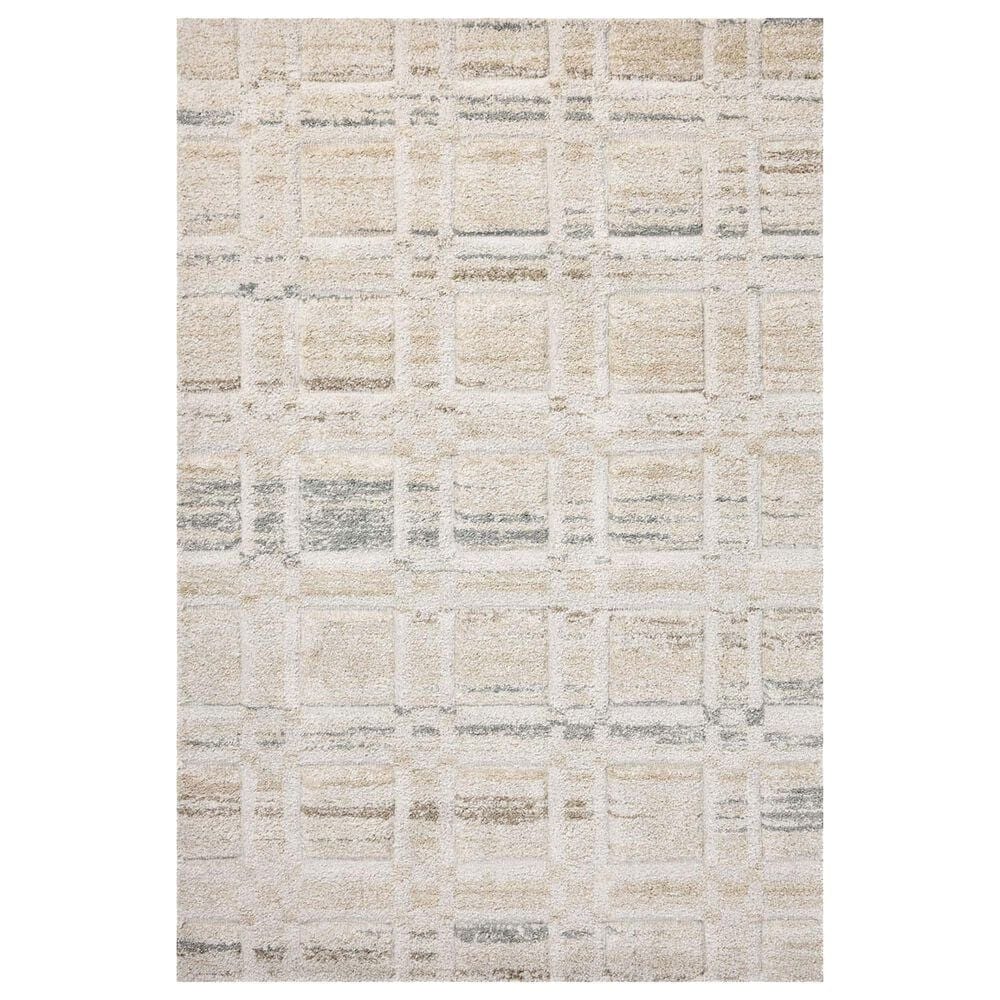 Loloi Silas 2"7" x 8" Bone and Multicolor Runner, , large