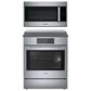 Bosch Benchmark 2-Piece Kitchen Package with 4.6 Cu. Ft. Induction Slide-in Range and 1.9 Cu. Ft. Over-The-Range Microwave in Stainless Steel, , large