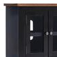 Ashley Wildenauer 76" Extra Large TV Stand with Fireplace Option in Brown and Black, , large