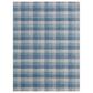 Amer Rugs Tartan 5" x 7"6" Blue Area Rug, , large