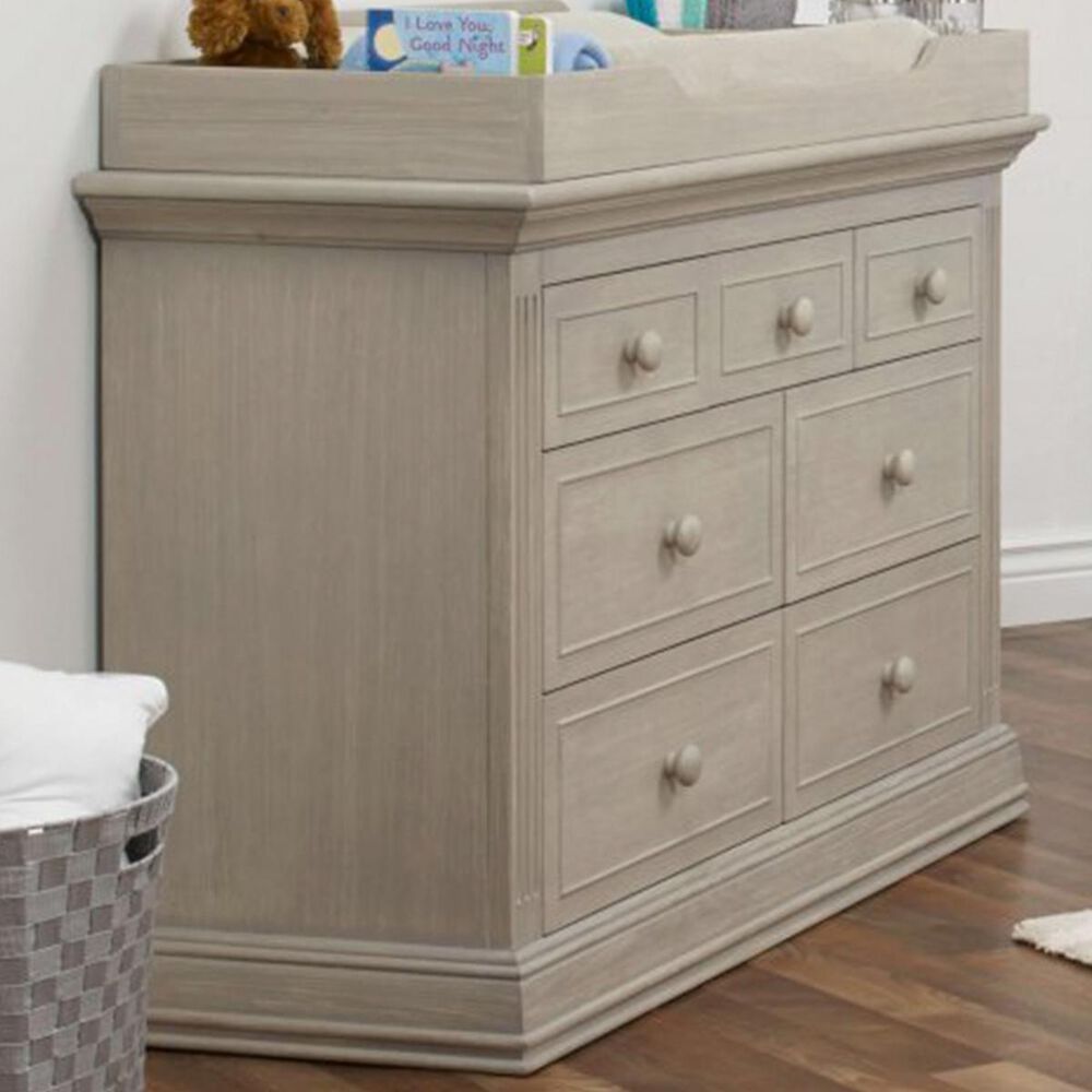 Sorelle Providence Dresser and Changer Top in Heritage Fog Nebraska