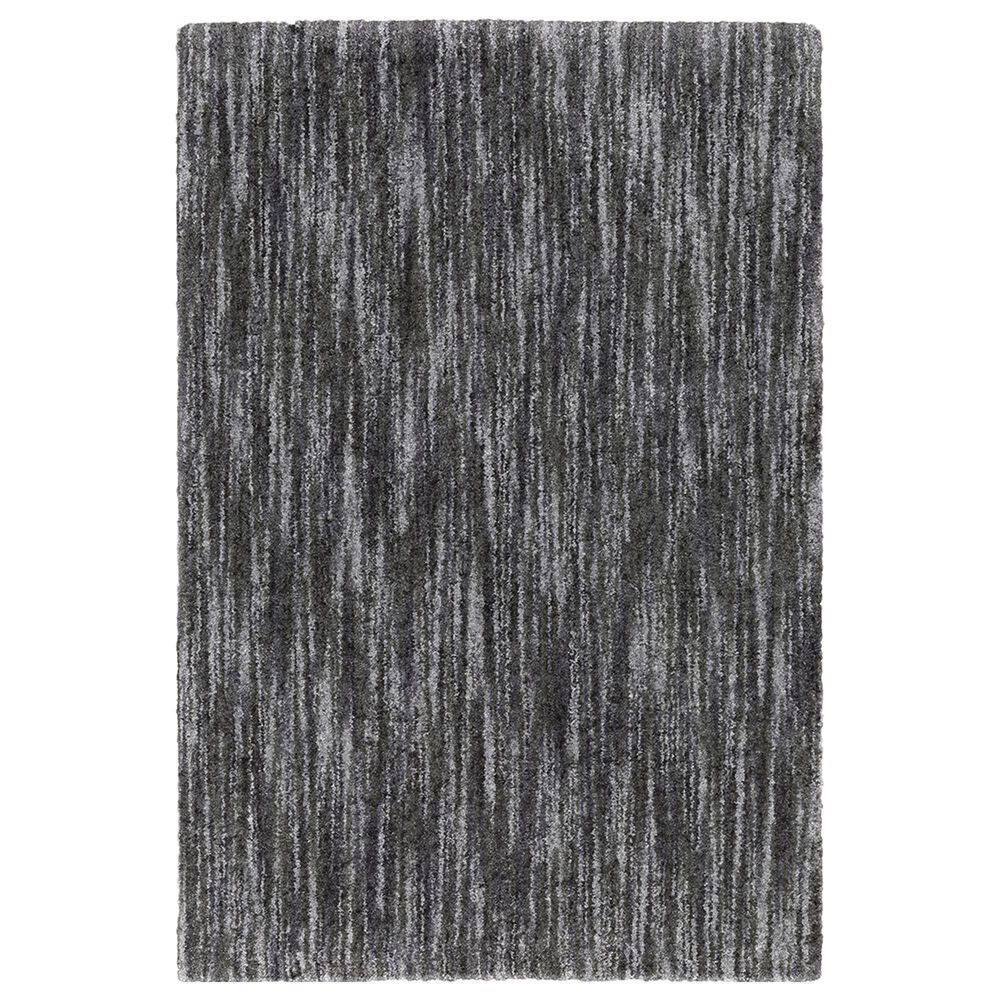 Oriental Weavers Aspen Distressed Shag 829K9 5'3" x 7'6" Charcoal Area Rug, , large