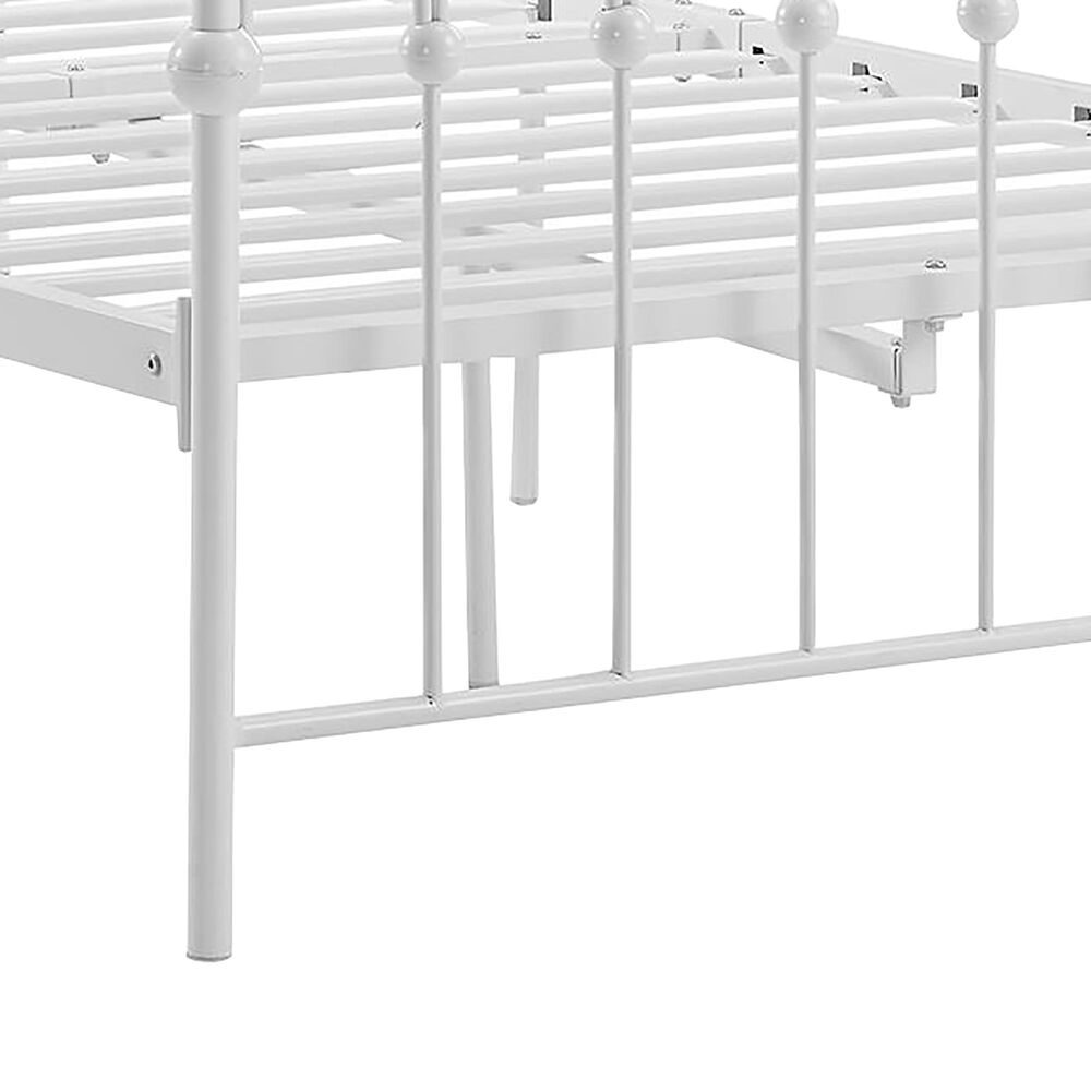 Novogratz Bright Pop Twin Metal Bed in White, , large