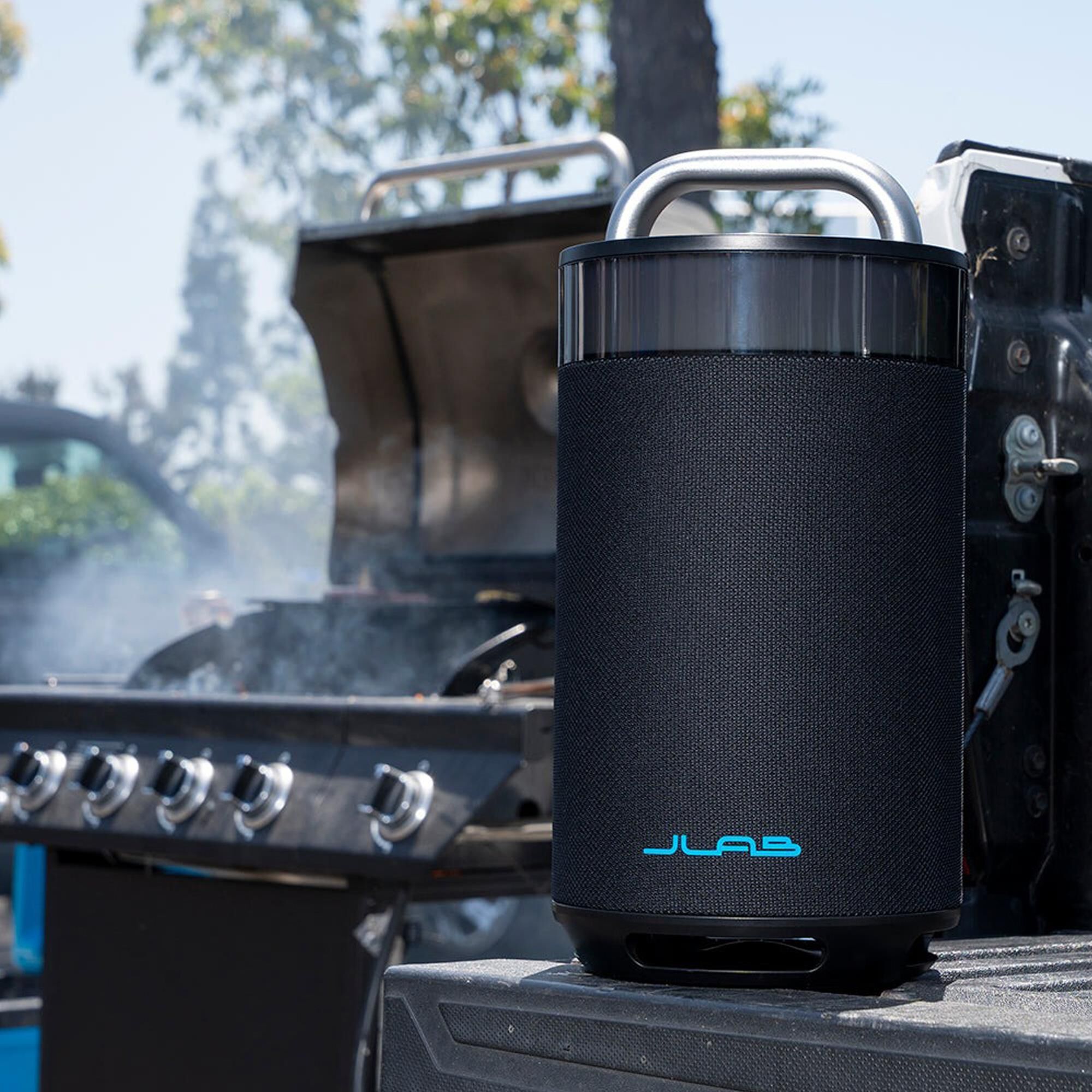 JLab Epic Party Portable Bluetooth Speaker in Black