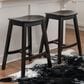 Linon Home Decor Culver Counter Stool in Black (Set of 2), , large