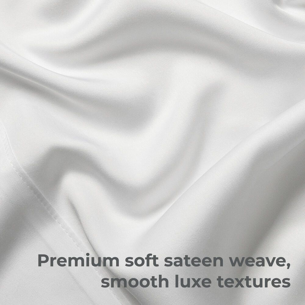 Cariloha Resort 4-Piece Queen Sheet Set in White, , large