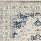 Safavieh Evoke EVK220C-10 10" x 14" Ivory/Blue Area Rug, , large