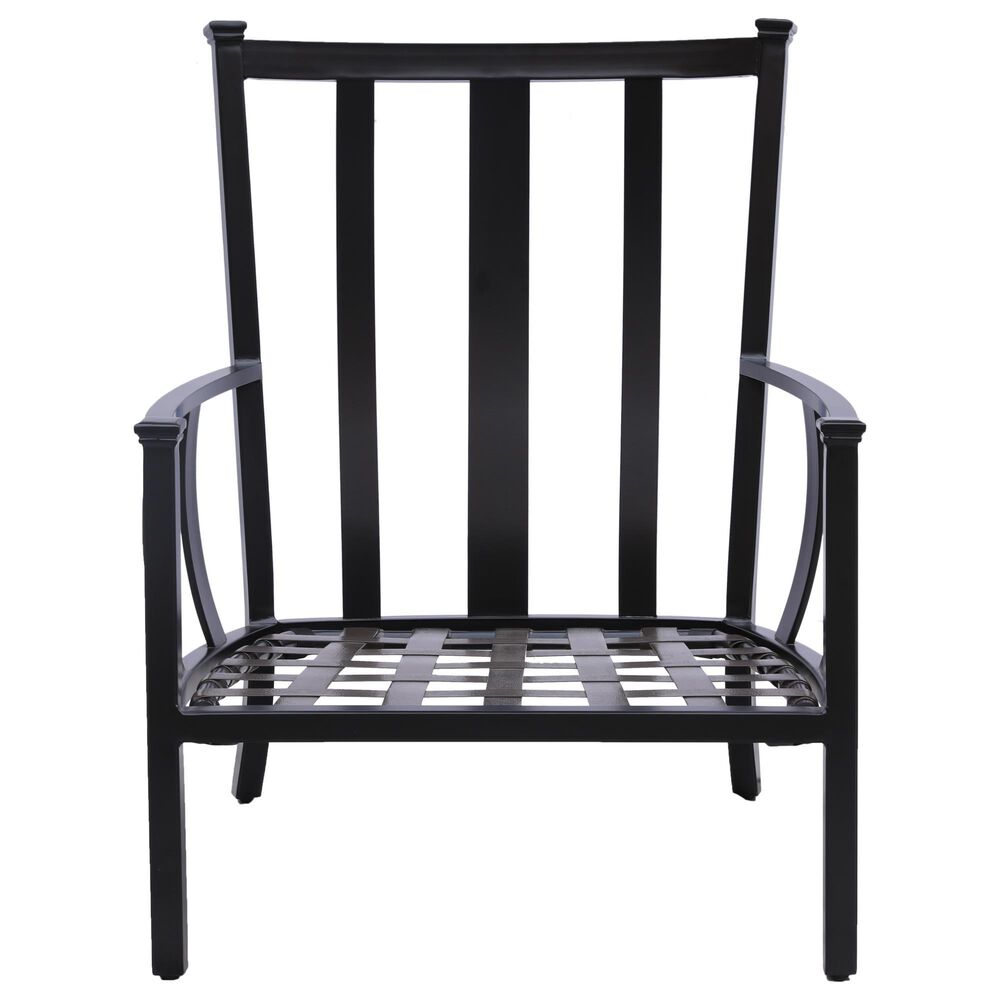 GatherCraft Seville Patio Club Chair with Cushion in Medora Ivory, , large