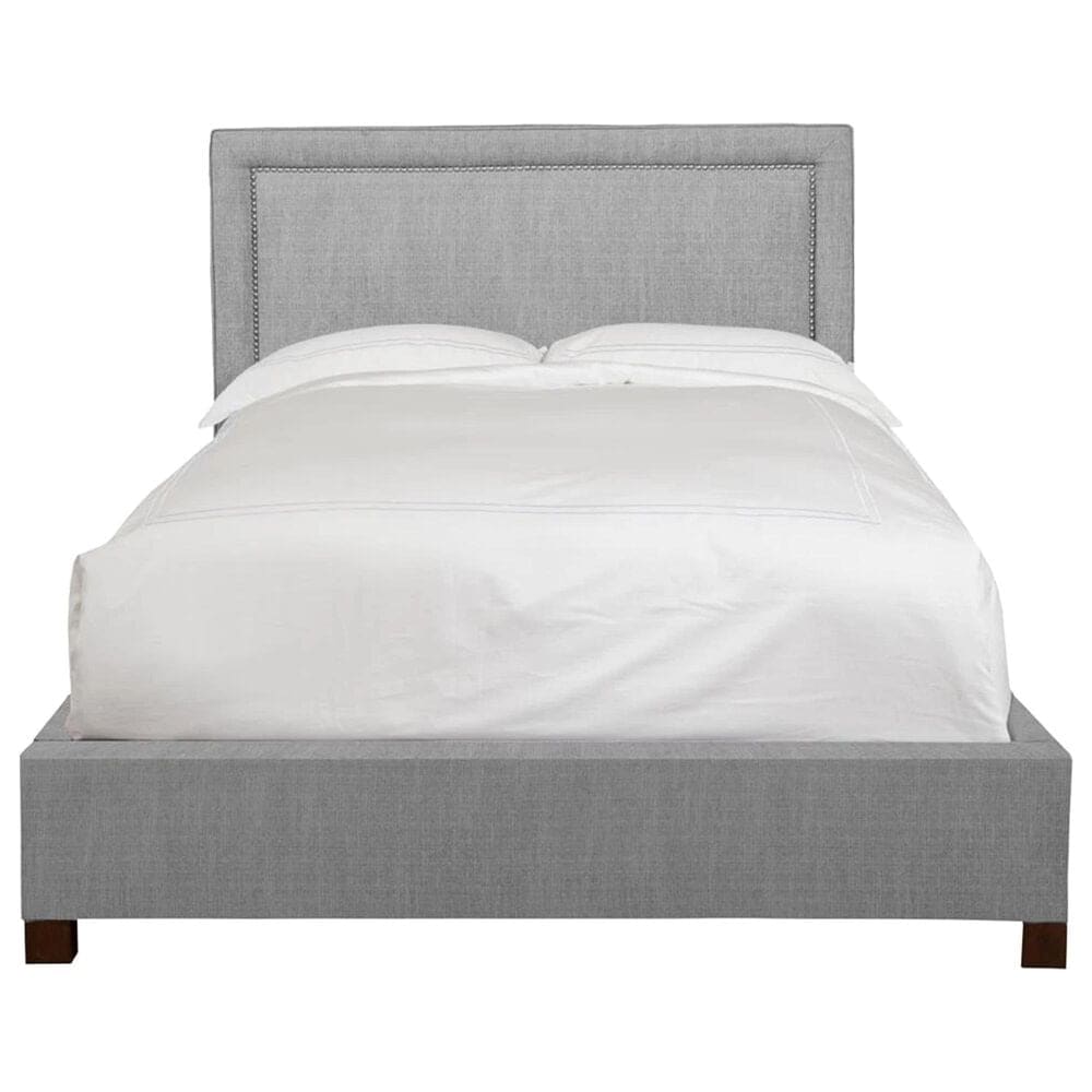 Simeon Collection Cody Queen Upholstered Bed in Mineral, , large