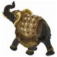Maple and Jade Eclectic Elephant Sculpture in Gold (Set of 3), , large