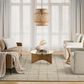 Nourison Pure Framework Silver 8"6" x 11"6" Area Rug, , large