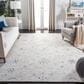 Safavieh Micro-Loop MLP506M 11" x 15" Light Blue and Ivory Area Rug, , large
