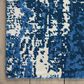 Nourison Twilight TWI24 9"9" x 13"9" Blue and Ivory Area Rug, , large