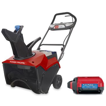 Toro 21" 60v Cordless Snow Blower + 60v Flex-Force Power System, , large