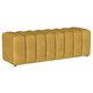 Pacific Landing Accent Bench in Mustard Yellow, , large